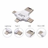 Đầu đọc thẻ đa năng 4 in 1(OTG, USB, TYPE - C, IOS) dùng cho iOS - Android - PC- Macbook