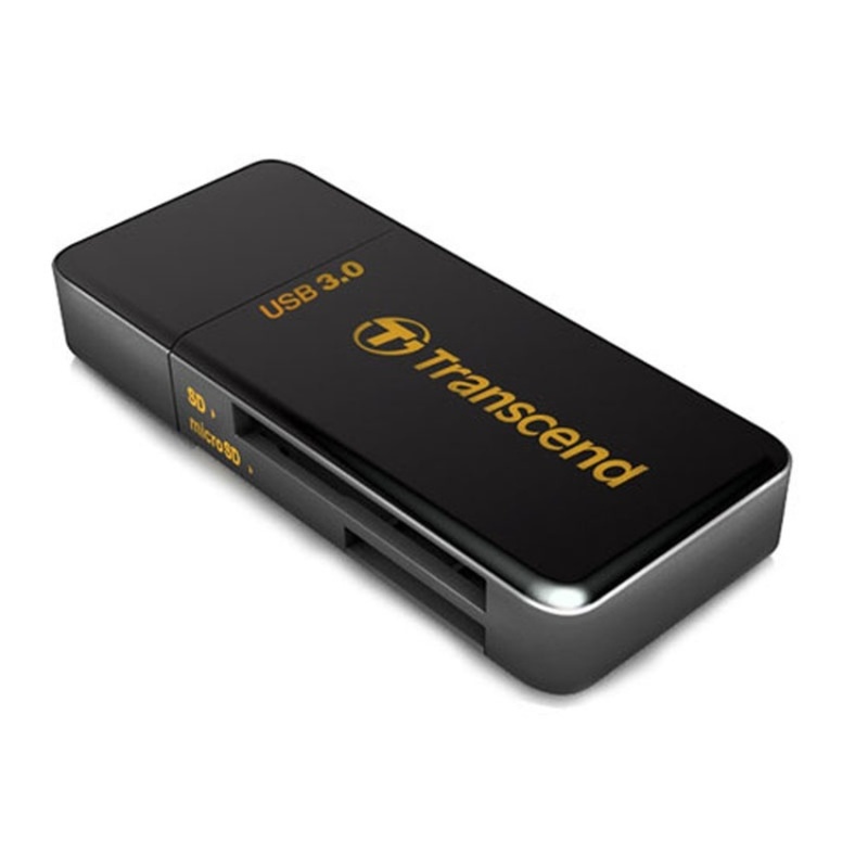 Đầu đọc thẻ nhớ Card reader Transcend RDF5K USB 3.0 (Đen)