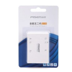 Đầu đọc thẻ nhớ Pisen All-in-1 USB 2.0 - 6Slot (Trắng)