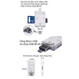 Đầu đọc thẻ nhớ SD và MicroSD Iphone, Ipad, Android