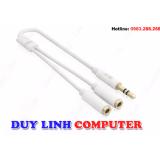 Dây Audio 1 ra 2 đầu âm 3.5 Ugreen 10739