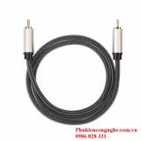 Dây audio 2 đầu hoa sen coaxial dài 3m ugreen 20739
