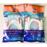 Dây Av (Cáp Audio) 4 đầu hoa sen dài 1,8m