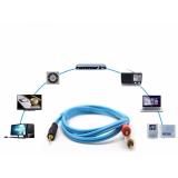 Dây cáp audio 1 ra 2 Dtech DT-6211 dài 1.5m