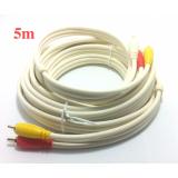 Dây cáp AV bông sen Video/Audio RCA dài 5m (Loại tốt)