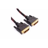 Dây cáp bọc lưới 2 đầu DVI (24+1) dài 1,5m