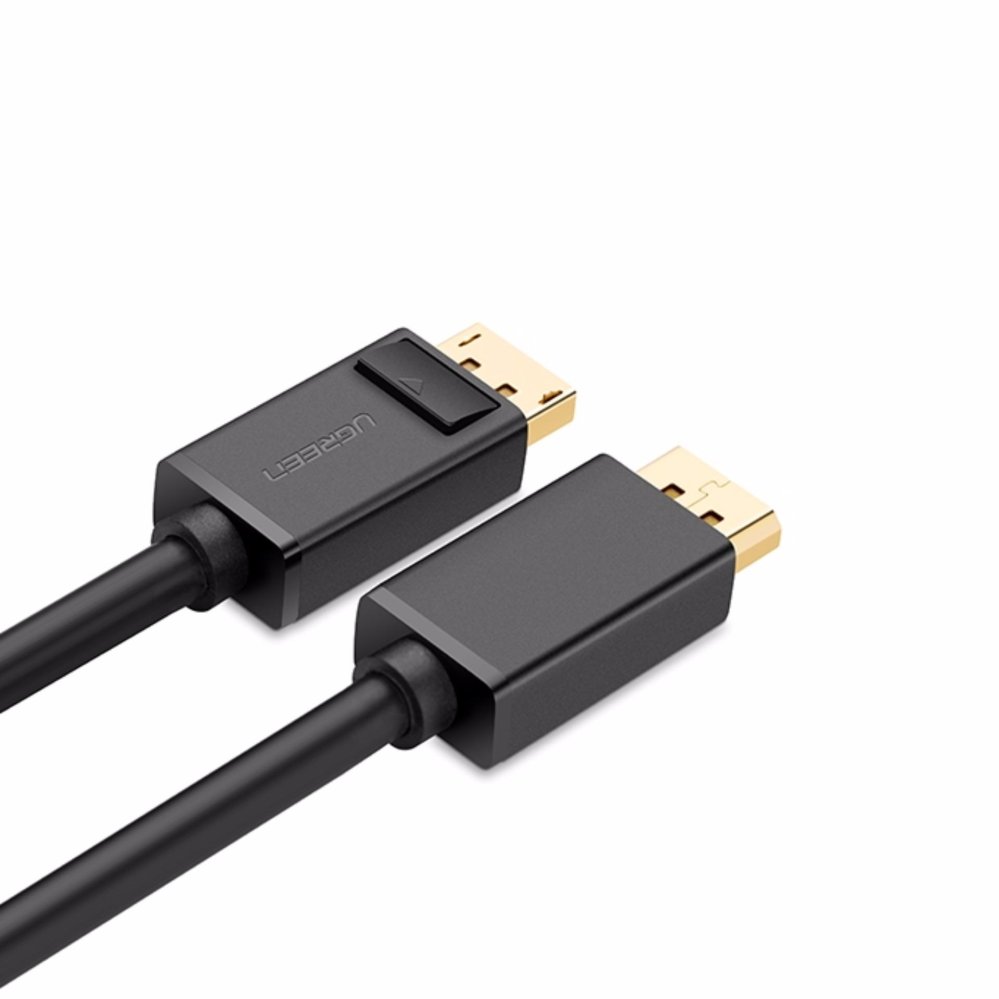 Dây cáp DisplayPort 2 đầu đực tốc độ 21.6Gbps dài 1M UGREEN DP102 10244