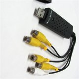 Dây cáp Easycap USB 2.0 cho Camera 4 kênh (đen)
