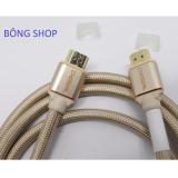 Dây cáp HDMI 4K UHD 1.5M Cao Cấp Choseal (Vàng)