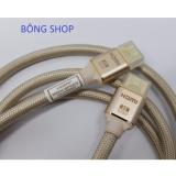 Dây cáp HDMI 4K UHD 1.5M Cao Cấp Choseal (Vàng)