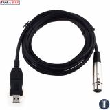 Dây cáp kết nối micro Transhine XLR – USB