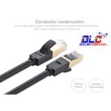 Dây cáp mạng cat7 đúc sẵn màu đen Ugreen 10m 11273