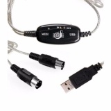 Dây cáp Midi to USB cho Organ, Keyboard