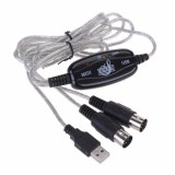Dây cáp Midi to USB cho Organ, Keyboard