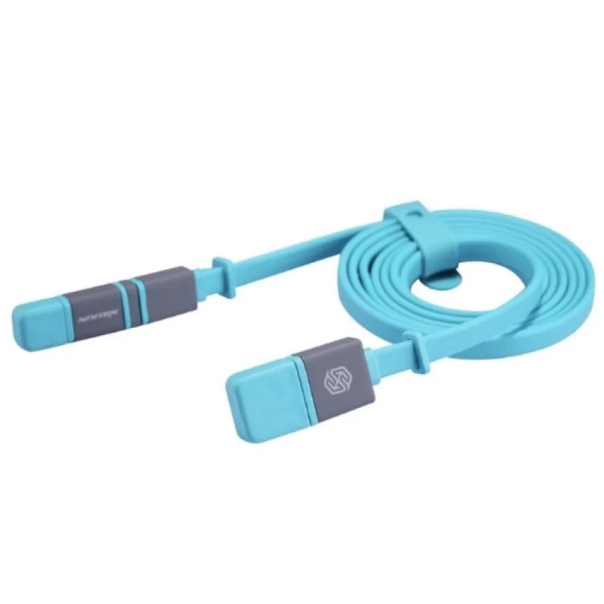 Dây cáp sạc 2 in 1 lightning và Micro USB Nillkin ( màu ngẫu nhiên )  - Hàng nhập khẩu
