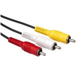 Dây cáp tín hiệu AV 3-3 1m (Đen) 1000000160
