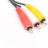 Dây cáp tín hiệu AV 3-3 1m (Đen) 1000000160