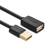 Dây cáp USB 2.0 nối dài mạ vàng US103 10318 5M (Đen)