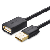 Dây cáp USB 2.0 nối dài mạ vàng US103 10318 5M (Đen)