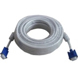 Dây Cáp VGA 10M Có Chống Nhiễu (Trắng)
