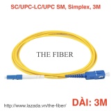 [HCM]Dây nhảy quang SM SC/UPC-LC/UPC dài 3m phi 3.0mm Simplex
