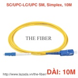 [HCM]Dây nhảy quang SM SC/UPC-LC/UPC dài 10m phi 3.0mm Simplex