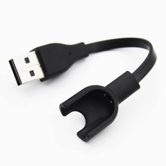 Hình ảnh Dây sạc cho Xiaomi Miband 1 (Đen)