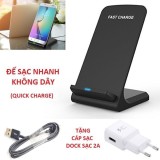 Đế sạc nhanh không dây để bàn