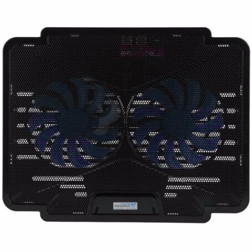 Đế quạt tản nhiệt Coolcold K24 2 Fan Led cho laptop từ 11 - 15.6 inch 