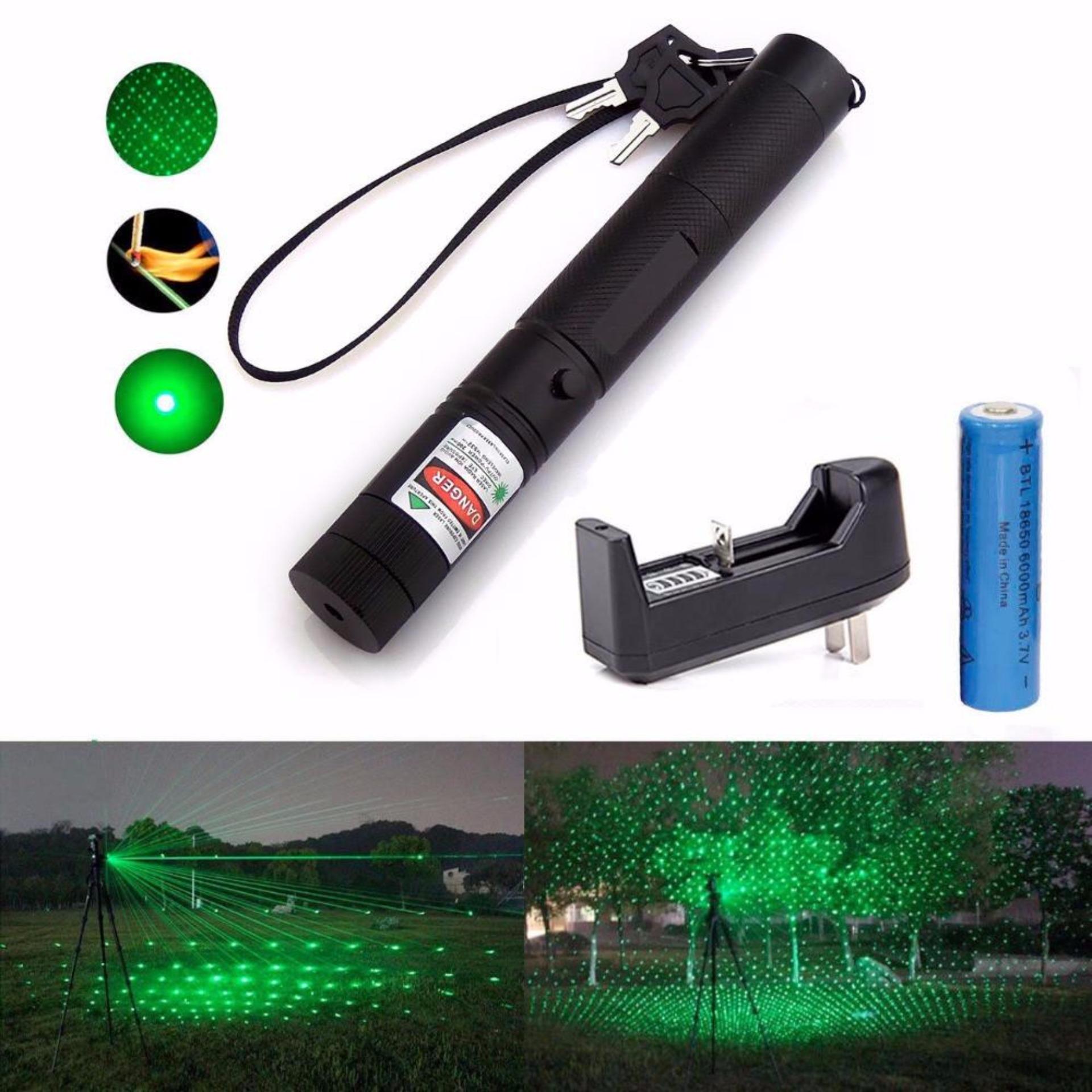 Đèn lazer 303 tia Xanh lá