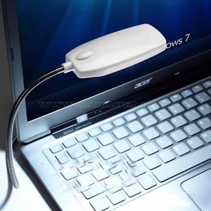 Đèn LED 28 bóng cổng USB máy tính (Đen)