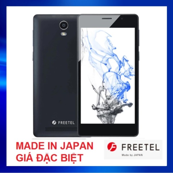 Điện thoại Freetel Priori 3S Pin 4000mAh Japan (Đen) - Hãng Phân Phối Chính Thức
