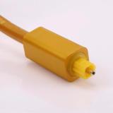 Digital Audio Optical Fiber Cable Toslink 3-Way Selector Switch 3 To 1 (Gold) - intl