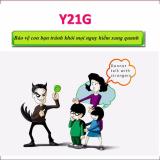 Đồng hồ định vị trẻ em GPS Tracker Y21G Mới (Hồng)