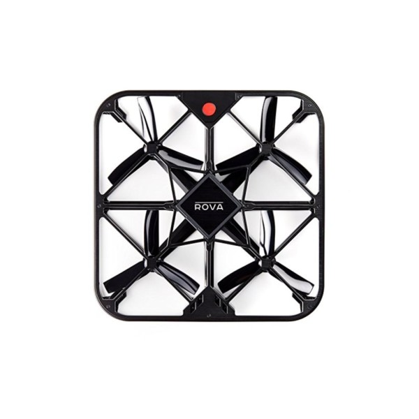 Drone mini selfie fly cam Rova Camera 12 MP,Fullhd 60 fps kèm 2 pin,dock sạc usb ,kèm thẻ nhớ 16G - (Black)