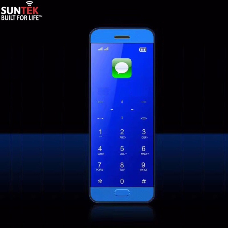 Điện thoại di động SUNTEK Vicool V10 kiêm tai nghe Bluetooth (Xanh) | Hàng nhập khẩu chính hãng