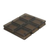 Có thể gấp lại được Lưu Trữ Thẻ Nhớ 12 Khe Cắm Giá Đỡ cho SIM/Micro SD/TF/MMC-quốc tế