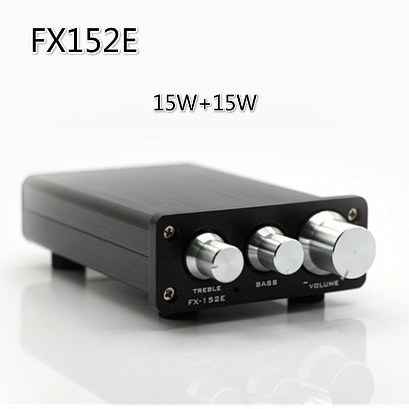 FX-Audio FX-152E Digital Home Audio Power Amplifier Ta2024 Digital Amplifier Xr1075bbe Tone Plate Bass Adjust Belt - intl