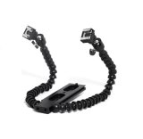Gá đèn chân nhện dành cho đèn flash JYC PKF-09 Bracket Twins Macro Flash(Đen)