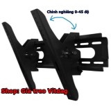 Giá treo Tivi nghiêng (gật gù) cao cấp 40~63 inch khung kệ treo tường TV.