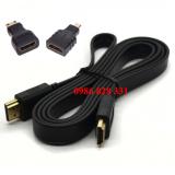HDMI cable Multiple connector HD line Mini HDMI / Micro HDMI to HDMI tieline 1.5m
