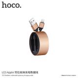 Hoco - cáp sạc dây rút u23 90cm - cổng lightning