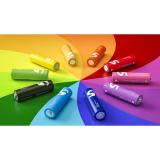 Hộp 10 pin tiểu AA số 5 Xiaomi Rainbow