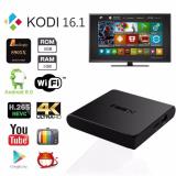 Hộp Android Tivi Box T95X - RAM 2G (Đen)