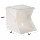 Hộp chụp ảnh sản phẩm có đèn 40x40x40(cm)