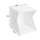 Hộp chụp ảnh Studio Light box có đèn led trợ sáng(KT: 40x40x40Cm)