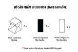 Hộp sáng chụp sản phẩm Studio Box Light 40x40cm 35LED