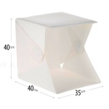 Hộp sáng chụp sản phẩm Studio Box Light 40x40cm 35LED
