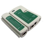 Hộp test cáp mạng đa năng RJ11/45 (Trắng phối xanh )