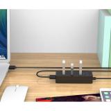 Hub 4 cổng USB ORICO W5PH4-U3 (USB 3.0) Màu đen Chính Hãng